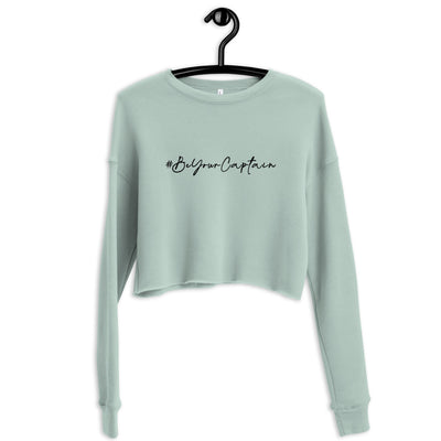 #BEYOURCAPTAIN Crop Sweatshirt